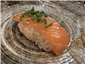 salmon belly sushi